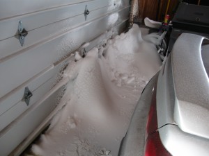 Strange Snow Formations