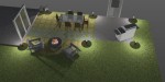 3D CAD, DIY, graphic design, Patio, Rendering, SketchUp, Lighting,