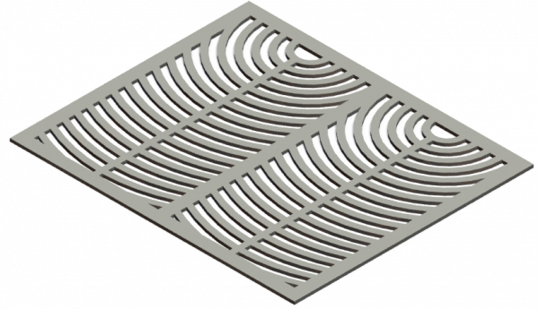 HVAC Custom Decorative Vent Cover - Sunrise 2