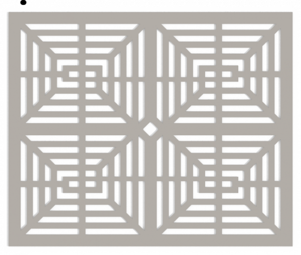 HVAC Custom Decorative Vent Cover - Victorian 1