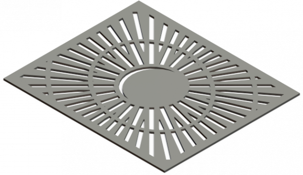 HVAC Custom Decorative Vent Cover - Saturn 2