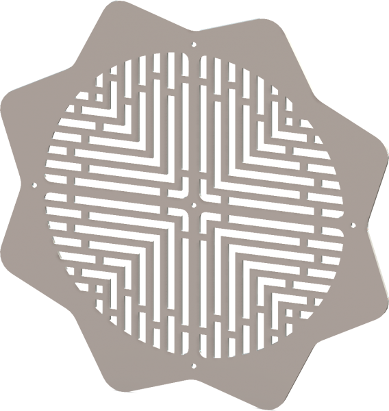 Round Decorative Vent Cover - Custom Design - Arrowhead 1 Round Decorative Vent Cover - Custom Design - Arrowhead 1
