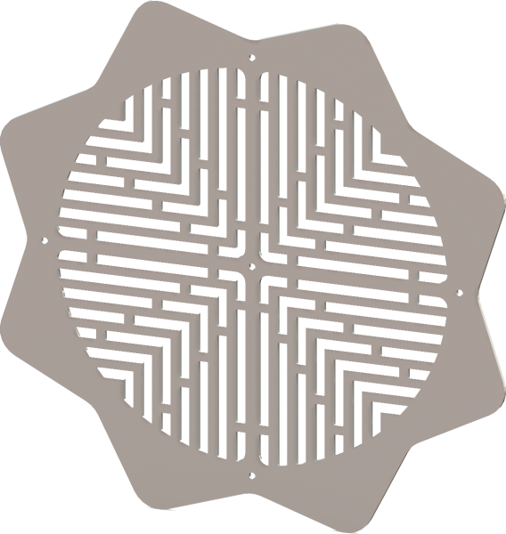 Round Decorative Vent Cover - Custom Design - Arrowhead 3 Round Decorative Vent Cover - Custom Design - Arrowhead 3