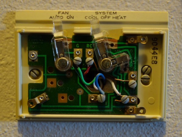 Nest Compatibility, HVAC Controls, Mid 1970s thermostat 3 - back_plate