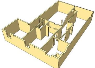 Basement CAD Design - Inner Wall