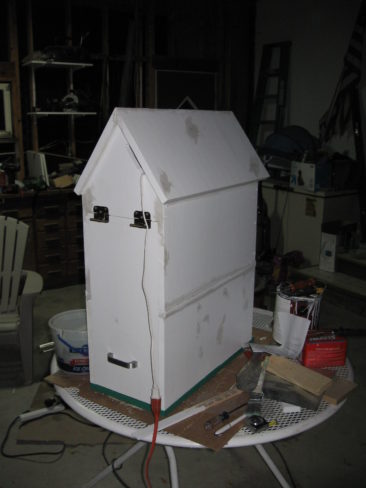 Cat House - Unfinished, Back View