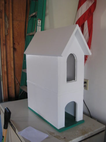 Finished Pet House - Front View