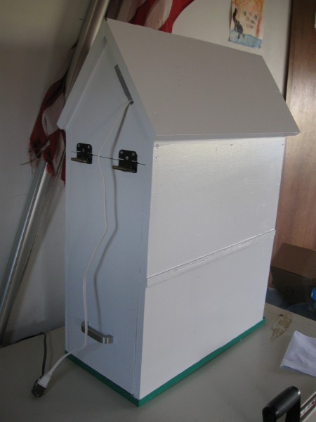 Finished Pet House - Back View