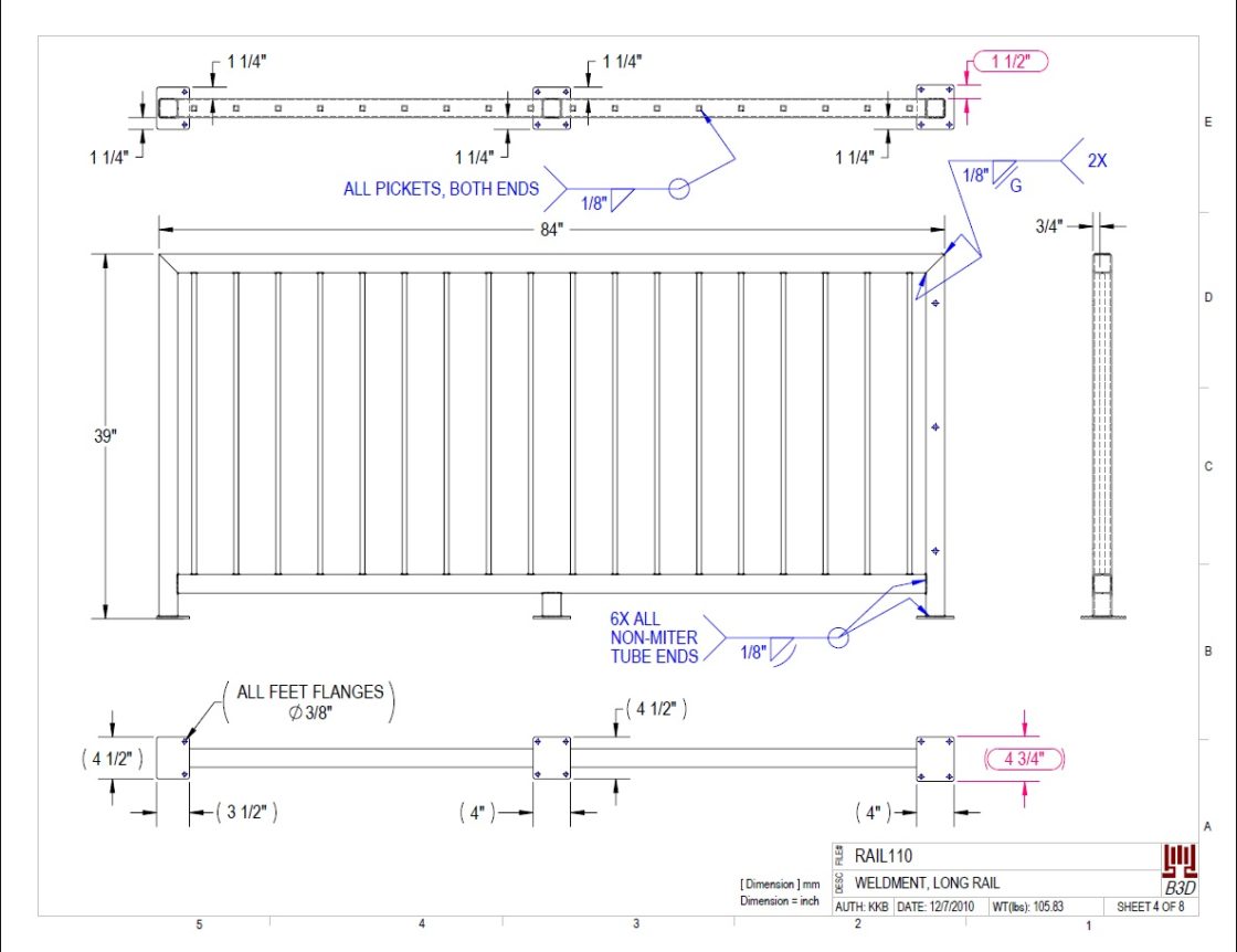 Home Guard Rail Drawing_Page_4 | Kris Bunda Design