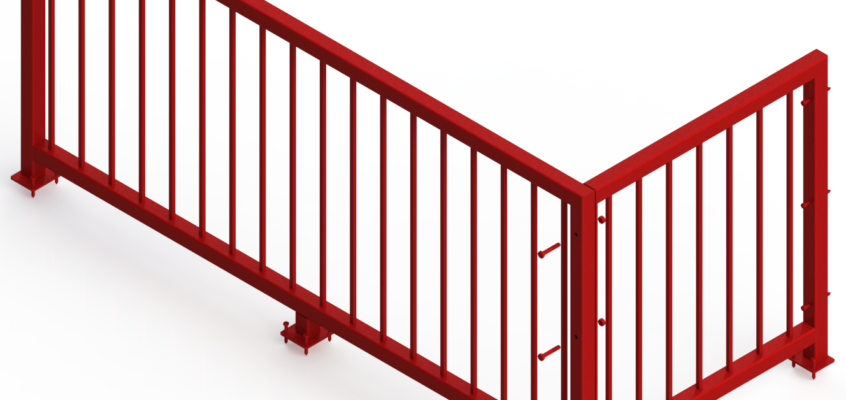 Steel Stair Guard Railing
