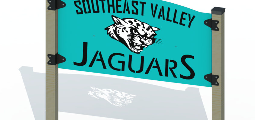 SE VALLEY JAGUARS SIGN render1 front