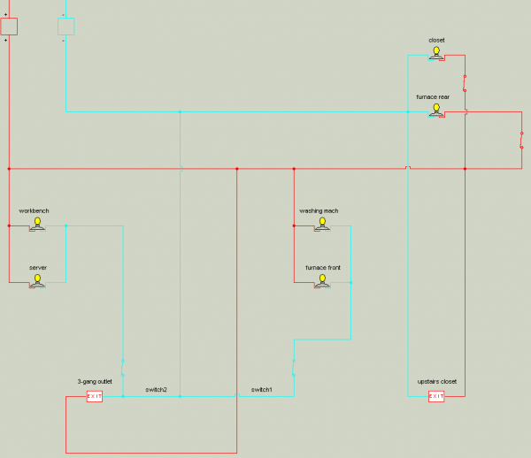 LAUNDRY WIRING DIAGRAM from The Constructor