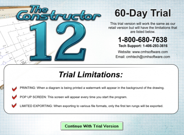 The Constructor 12 ladder diagram circuit simulator trial vsn