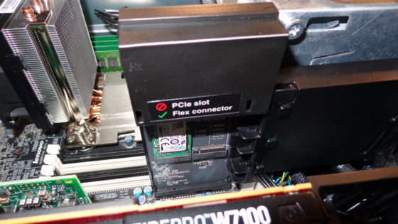 Lenovo ThinkStation P500 with AMD FirePro W7100 and Samsung M-2 PCIe SSD 3