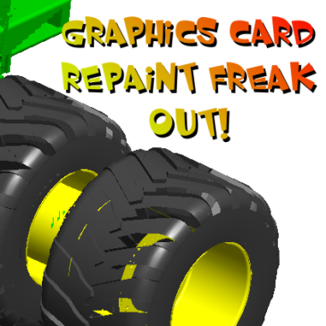 SolidWorks Graphics Card Repaint Freak Out