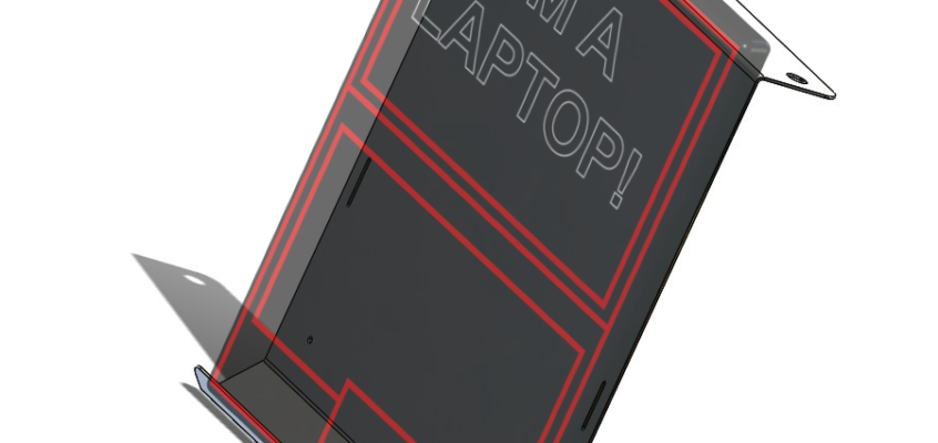 I'M A LAPTOP BRACKET!