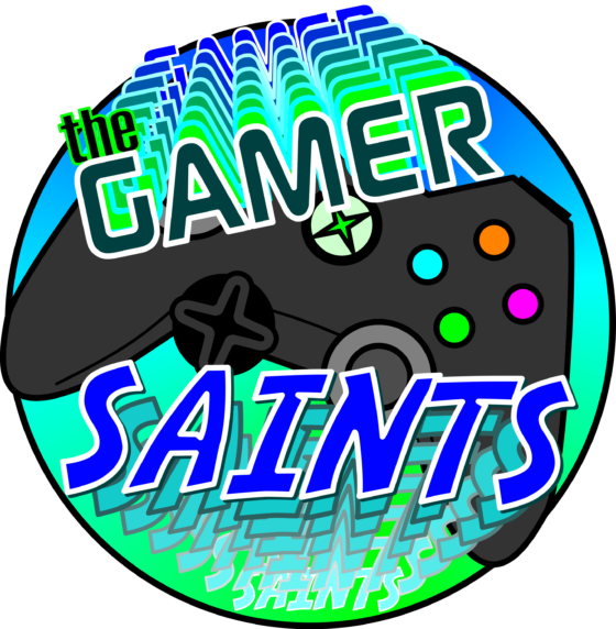 Logo created for the Gamer Saints Lego League Team - Before accidental border