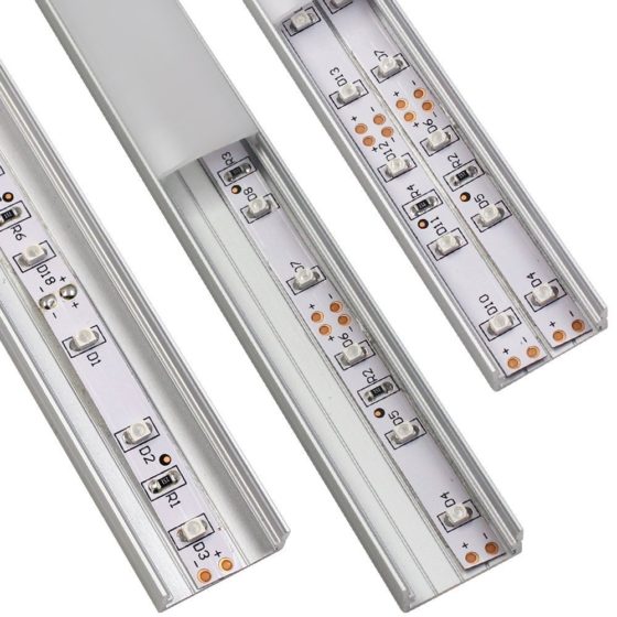 Torchstar U07 Aluminum LED channel, double strip