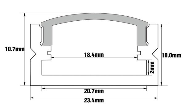 Torchstar dimensioned cross section U07