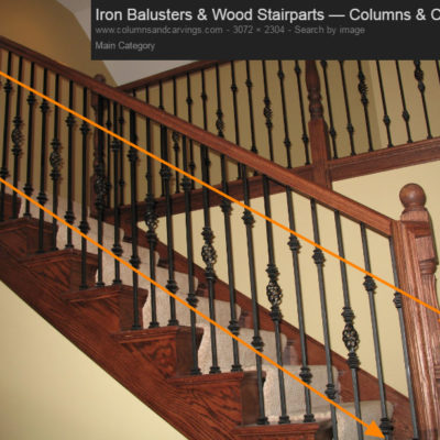 STAIRCASE BALUSTER DESIGN LINES 2