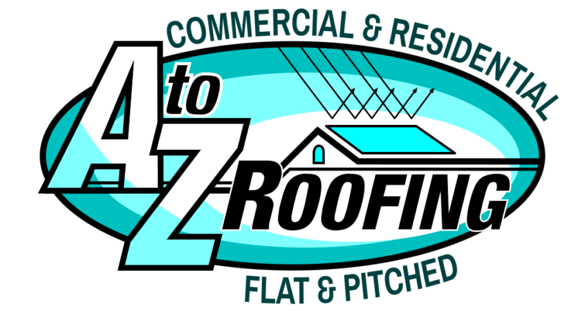 ROOFING COMPANY LOGO COLOR W-TEXT SQ