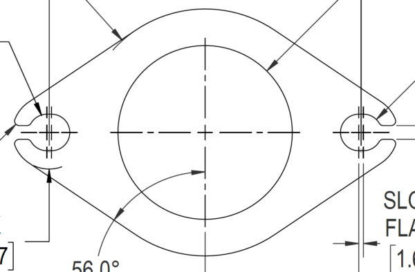 SIMPLE REPLACEMENT PART OR ADAPTER - ALL 2-DIMENSIONAL FEATURES