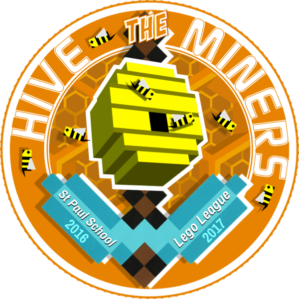 LEGO LEAGUE LOGO 2016 - HIVE MINERS TEAM