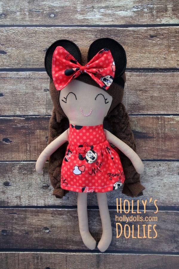 HOLLYS DOLLIES WATERMARKED IMAGE - MINNIE MOUSE DOLL