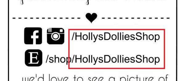 HOLLYS DOLLIES SAME URL SUFFIXES
