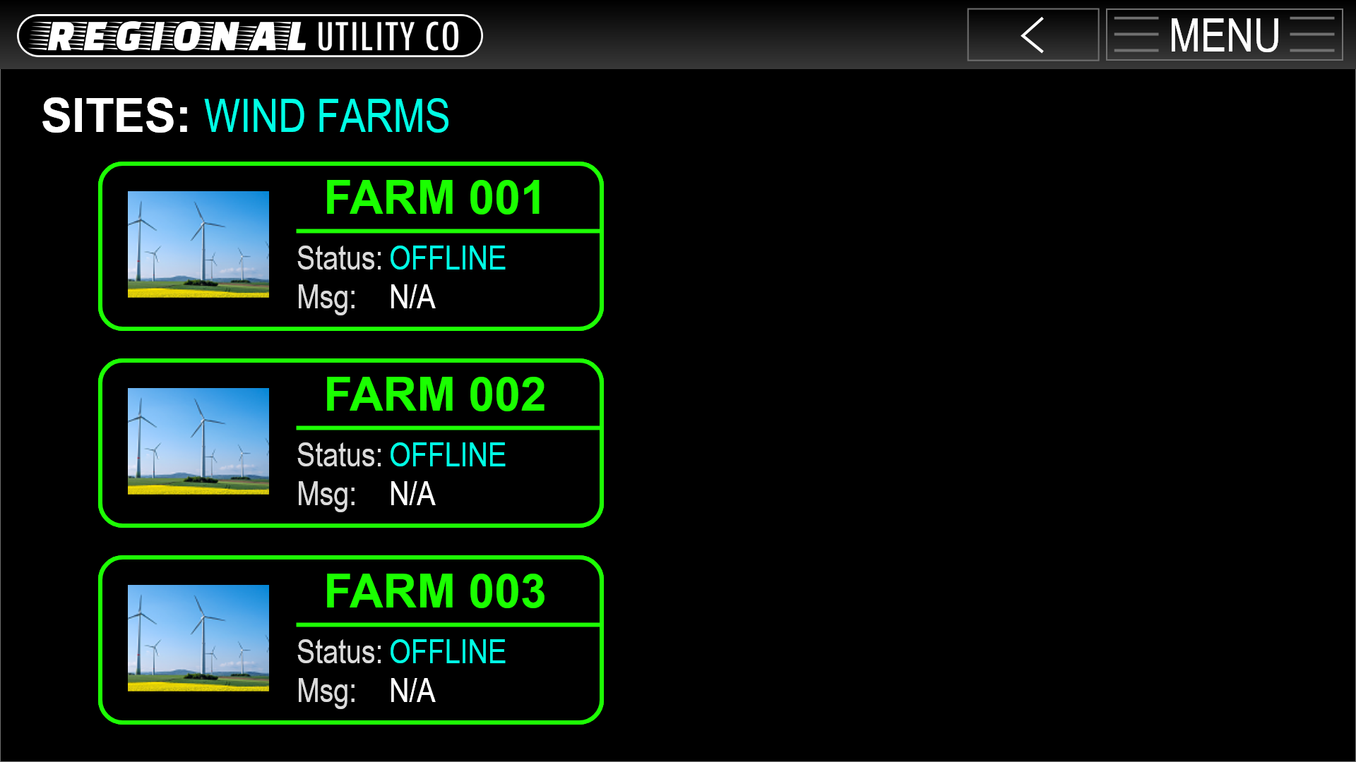 Generator Control Ui Energy Utility Diesel Generator Graphical Controls Interface GUI Adobe ...