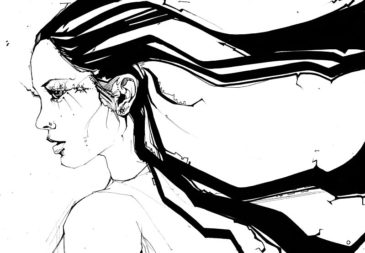 Long Hair - Marker Art
