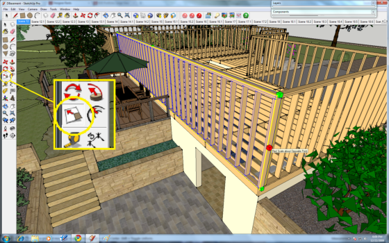 Scaling a Dynamic Component in Google SketchUp