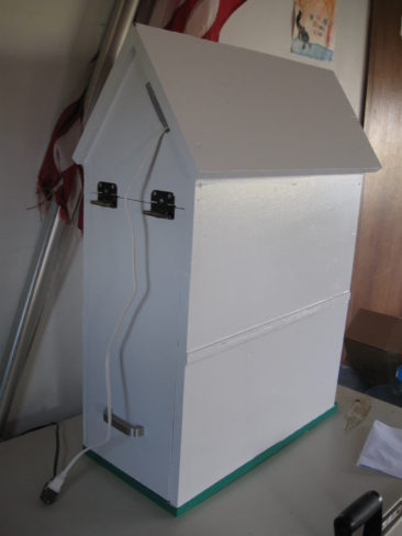 Finished Pet House - Back View