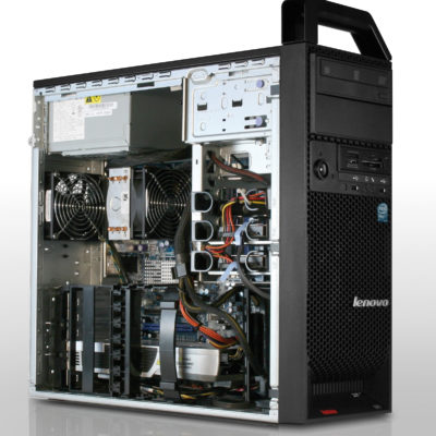 Lenovo S20 ThinkStation - Inside view