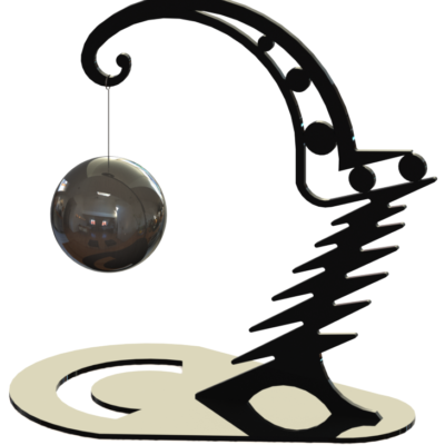 Whimsical Ornament Hanger Rendering 2