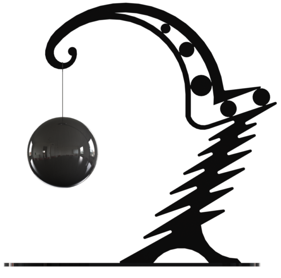 Whimsical Ornament Hanger Rendering 3