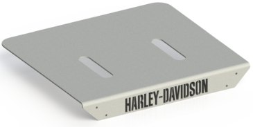 Harley Davidson Motorcycle Luggage Rack Rendering