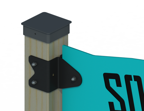 SE VALLEY JAGUARS SIGN render3 acorn nuts
