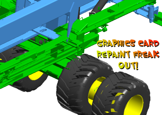 SolidWorks Graphics Card Repaint Freak Out