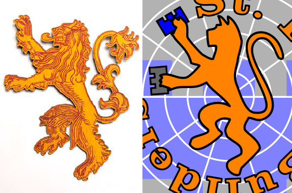 JR FIRST LEGO LEAGUE TEAM LOGO - GAME OF THRONES LION