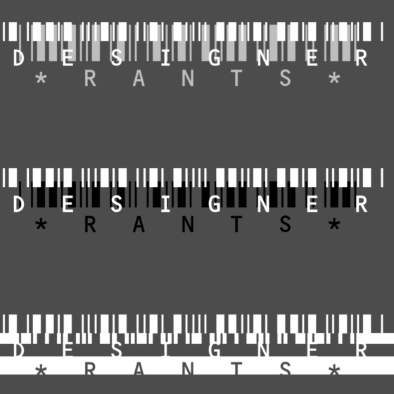 Designer Rants bar codes 911px