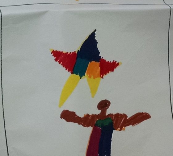 Team Fire Stars Logo Consensus: I was told the kids liked this star drawing.