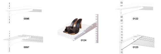 Various Shelf Brackets from Manufacturer