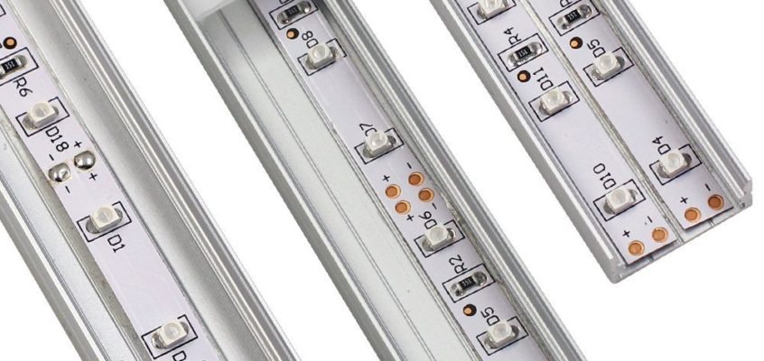 Torchstar U07 Aluminum LED channel, double strip