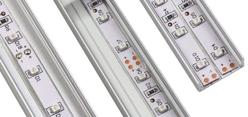 Torchstar U07 Aluminum LED channel, double strip
