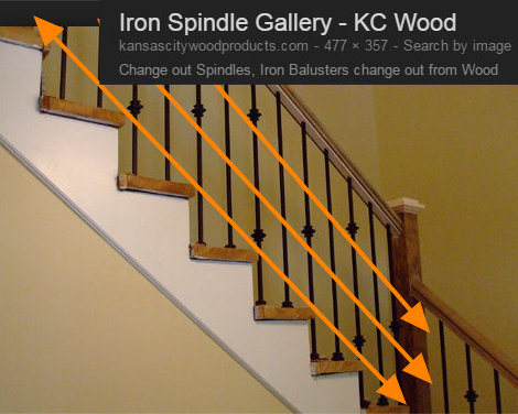 STAIRCASE BALUSTER DESIGN LINES 1
