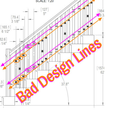 STAIRCASE BALUSTER DESIGN LINES 3