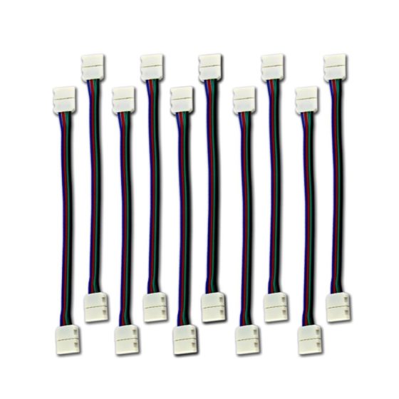 LED connector - 10 mm Wide Strip to Strip Jumper
