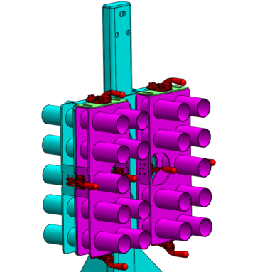 CART MANIFOLDS - UNUSED QUICK DISCONNECT CLAMP IDEA 1