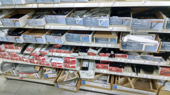 Shelf Brackets - SO MANY CHOICES - Plan ahead